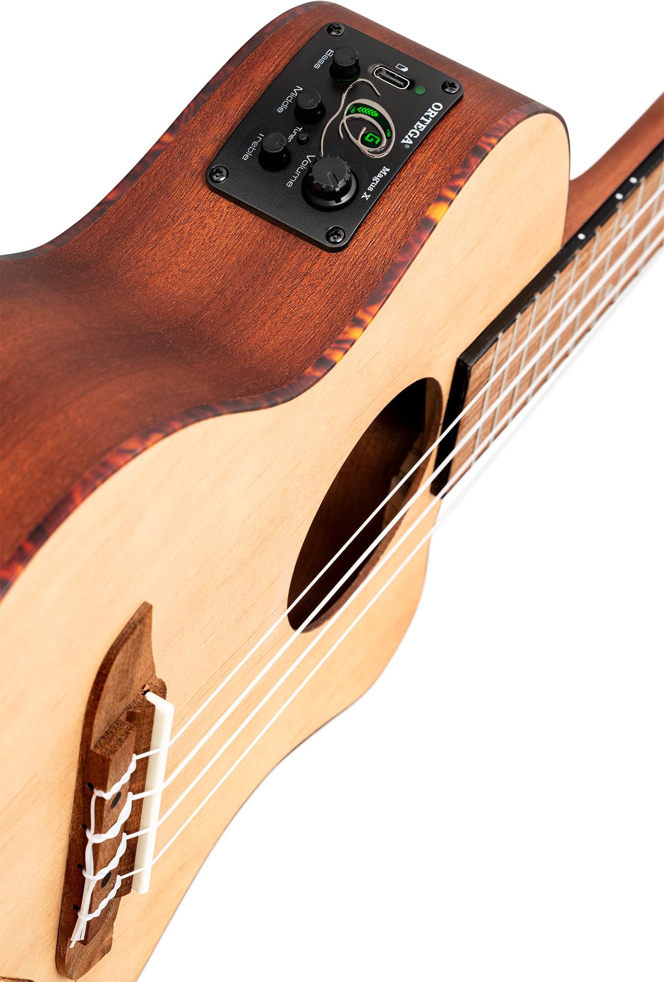 ortega-guitars-ru5ce-te-ukulele-tenore-elettrificato-abete-sapele-naturale image 3