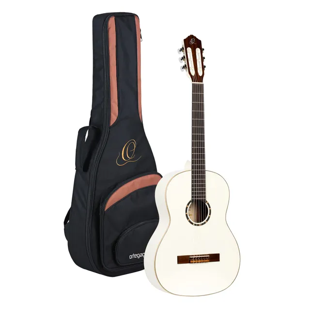 ortega-guitars-r121snwh-family-series-chitarra-classica-concerto-bianca image 1