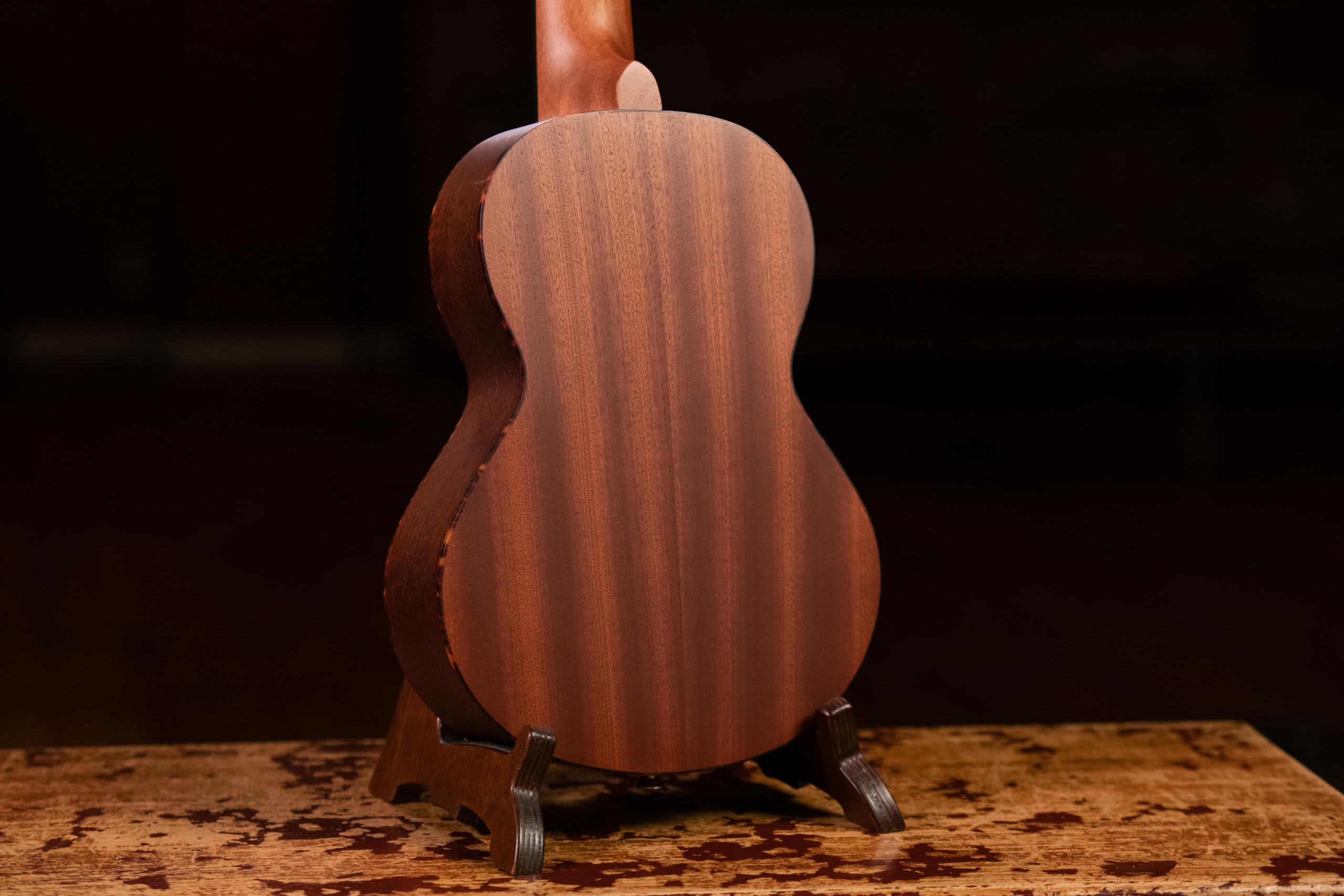 ortega-guitars-rgl5-mini-travel-guitarlele-6-corde-top-abete-laser image 3