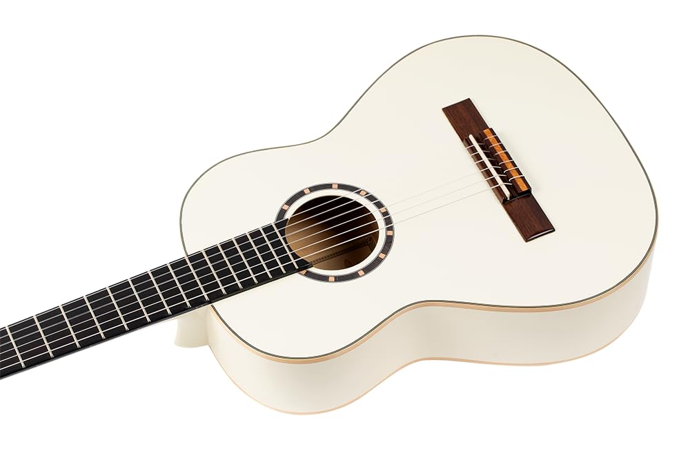 ortega-r121-3-4wh-chitarra-classica-concerto-3-4-bianca-con-gig-bag image 3