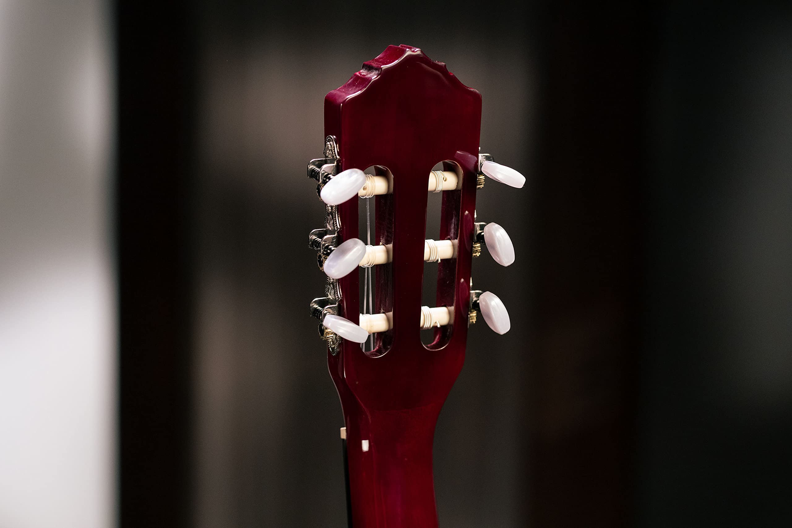 ortega-guitars-r121-7-8wr-chitarra-classica-7-8-rossa-abete-mogano-con-gig-bag image 8