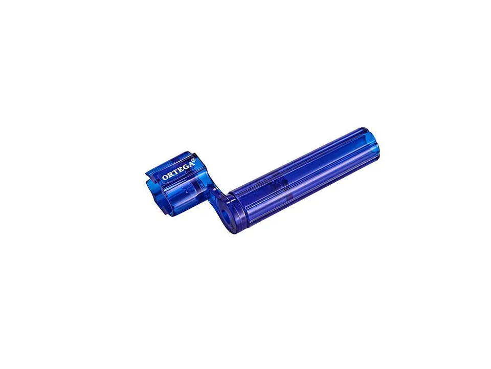 ortega-guitars-string-winder-deluxe-avvolgicorde-blu-trasparente image 1