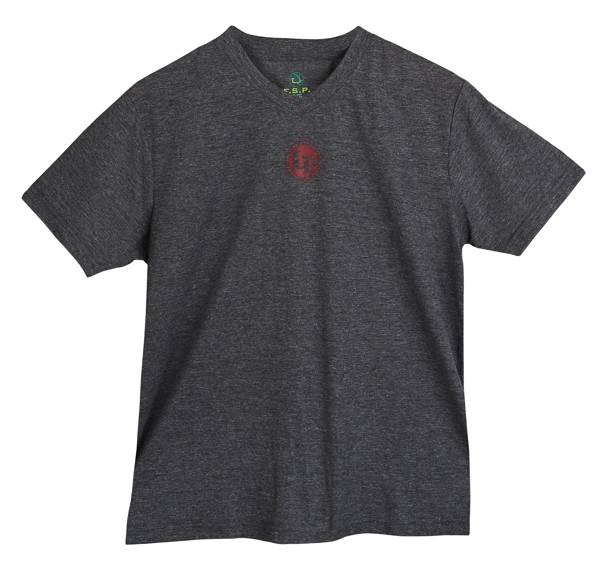 latin-percussion-maglietta-donna-scollo-a-v-grigio-charcoal-we-are-rhythm image 2