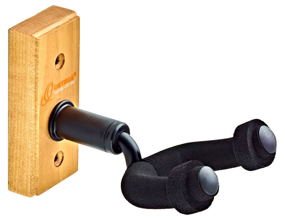 ortega-guitars-ogh-1cw-supporto-da-parete-per-chitarra-in-legno-di-ciliegio image 1