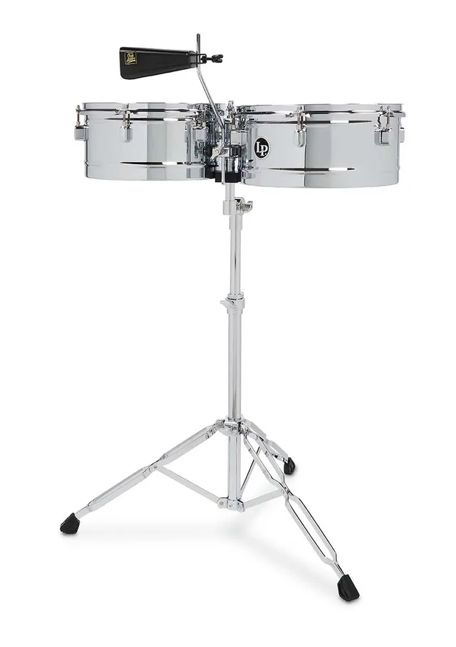 latin-percussion-aspire-timbales-13-14-con-campanaccio image 1
