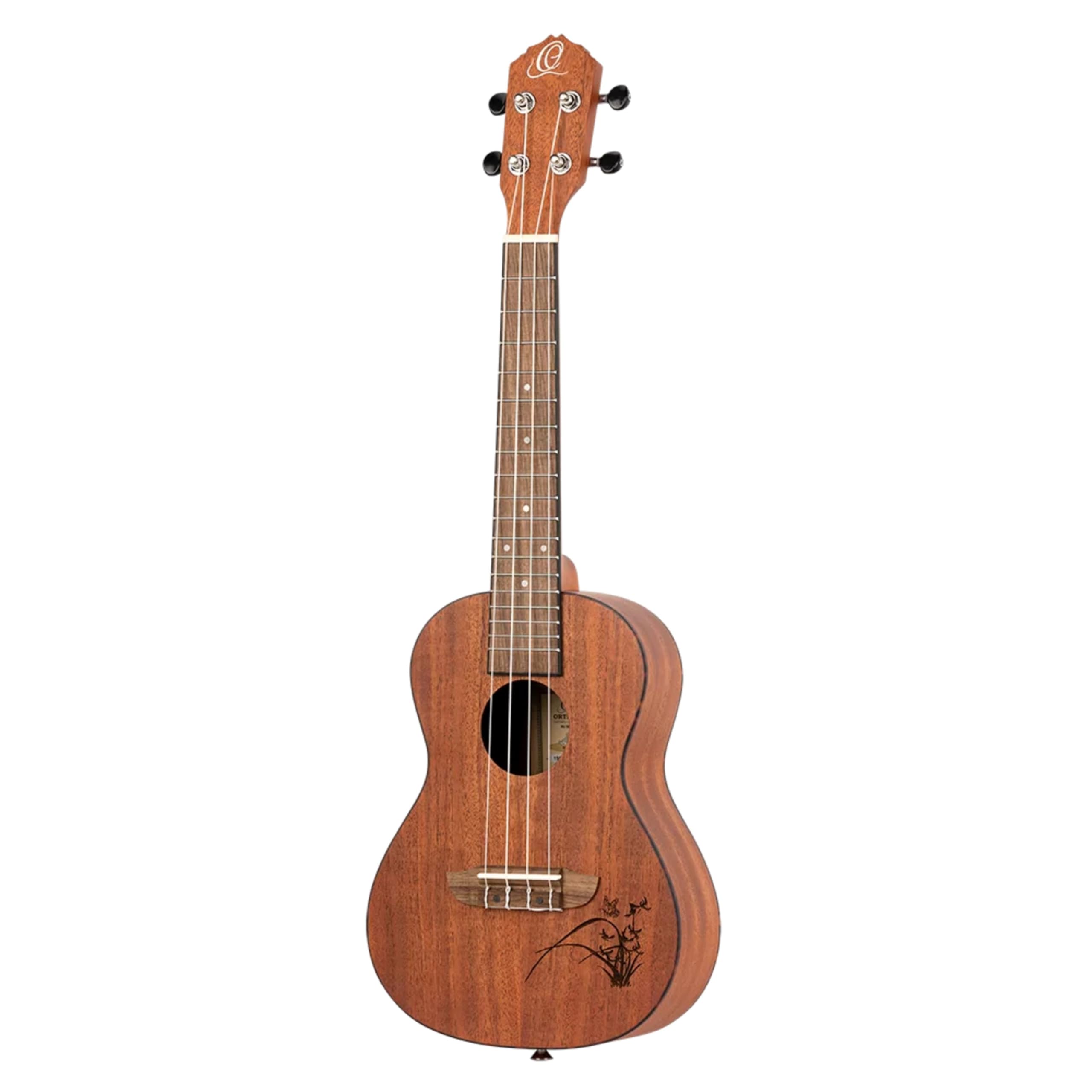 ortega-guitars-ru5mm-ukulele-concerto-bonfire-series-in-sapele-naturale image 4
