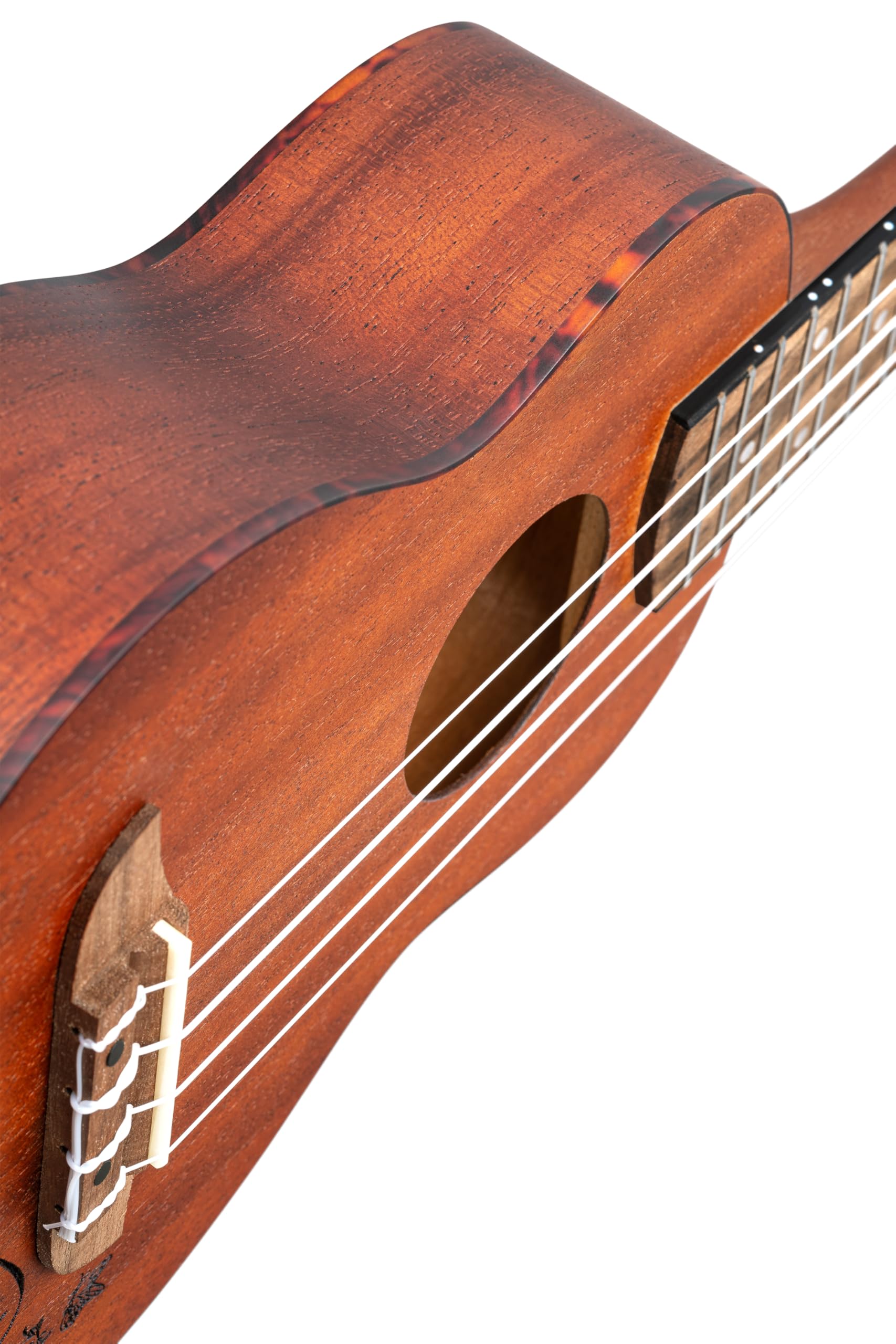 ortega-guitars-ru5mm-so-bonfire-series-ukulele-soprano-sapele image 6