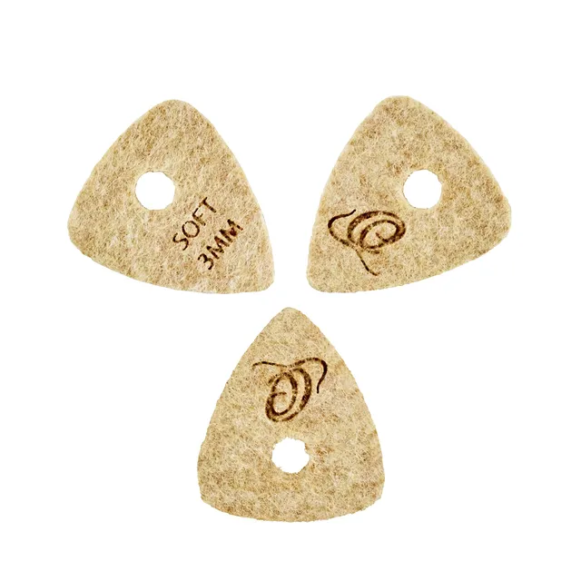 ortega-guitars-ogp-f-s3-plettri-feltro-3mm-per-ukulele-corde-nylon-3pz image 1