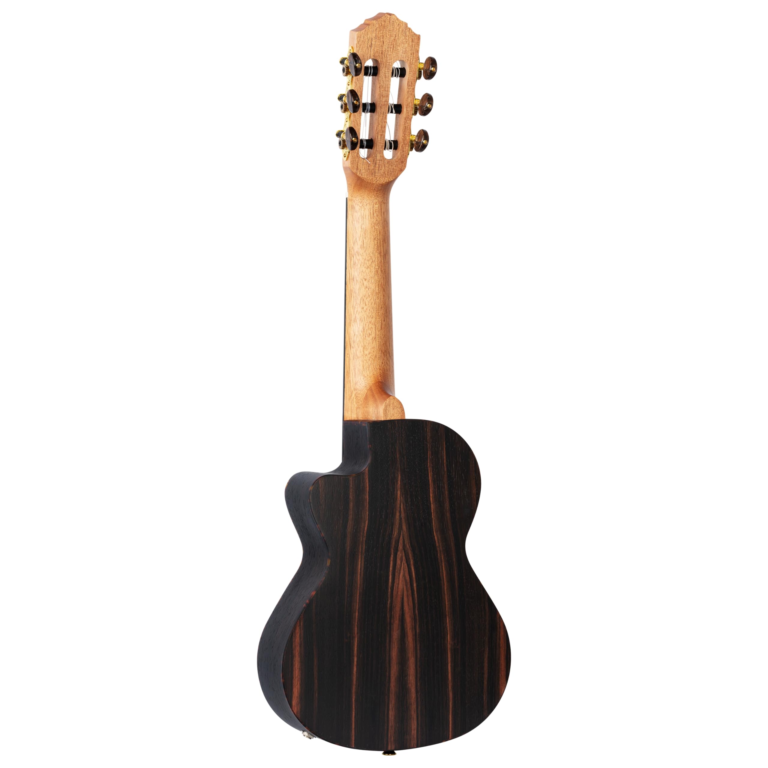 ortega-guitars-rgl5eb-ce-guitarlele-elettro-acustica-6-corde-ebano-mogano-mini-t image 2