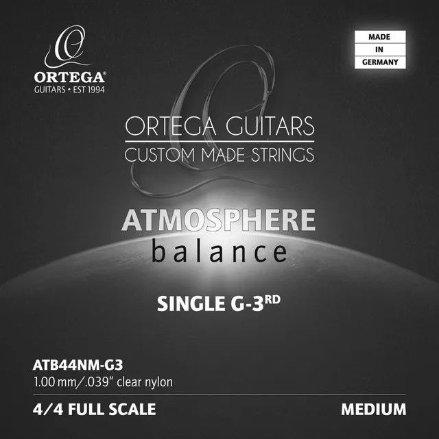 ortega-guitars-atmosphere-balance-atb44nm-g3-corda-singola-g3-nylon-trasparente- image 1