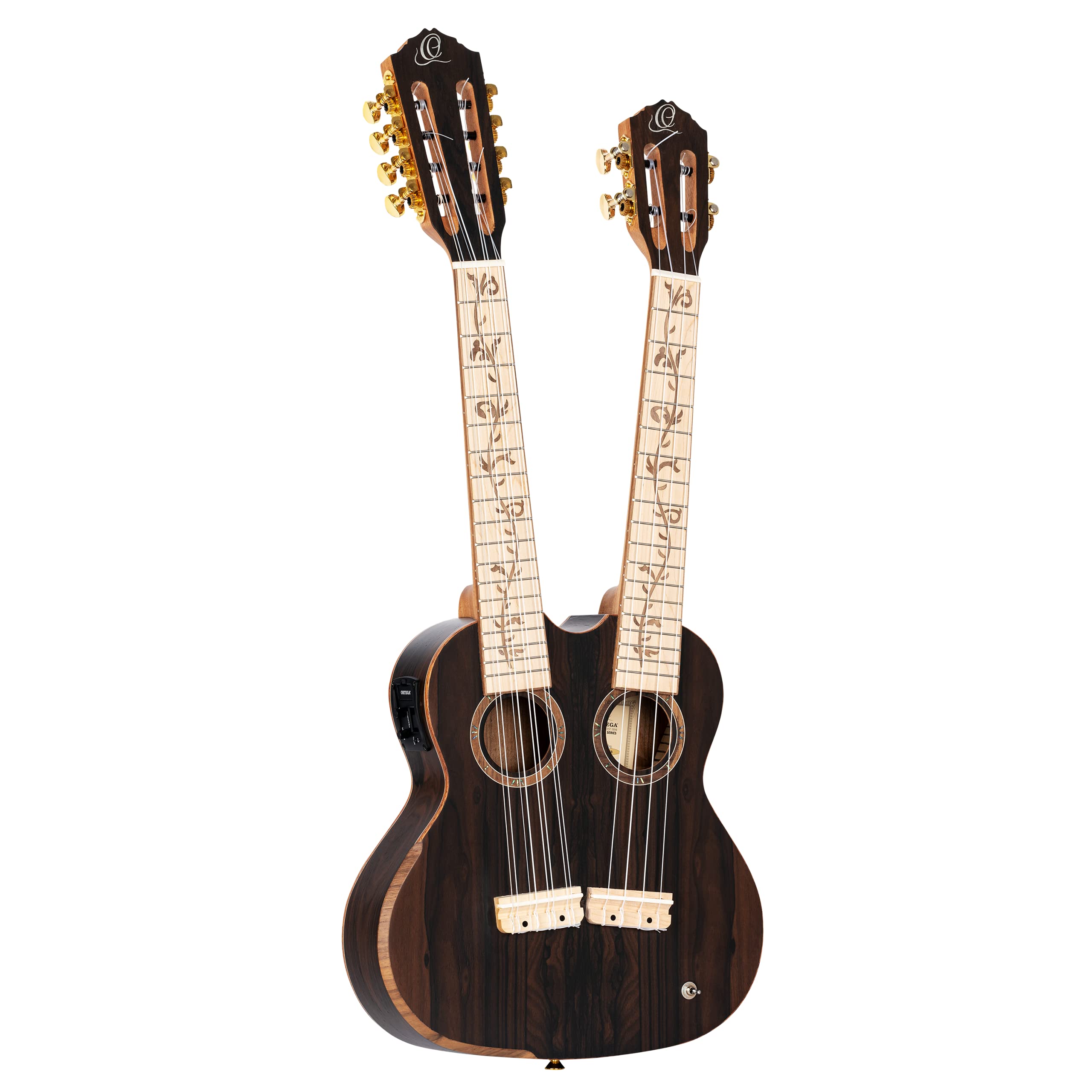 ortega-guitars-hydra-zs-ukulele-double-neck-8-4-corde-tenore-ziricote image 2