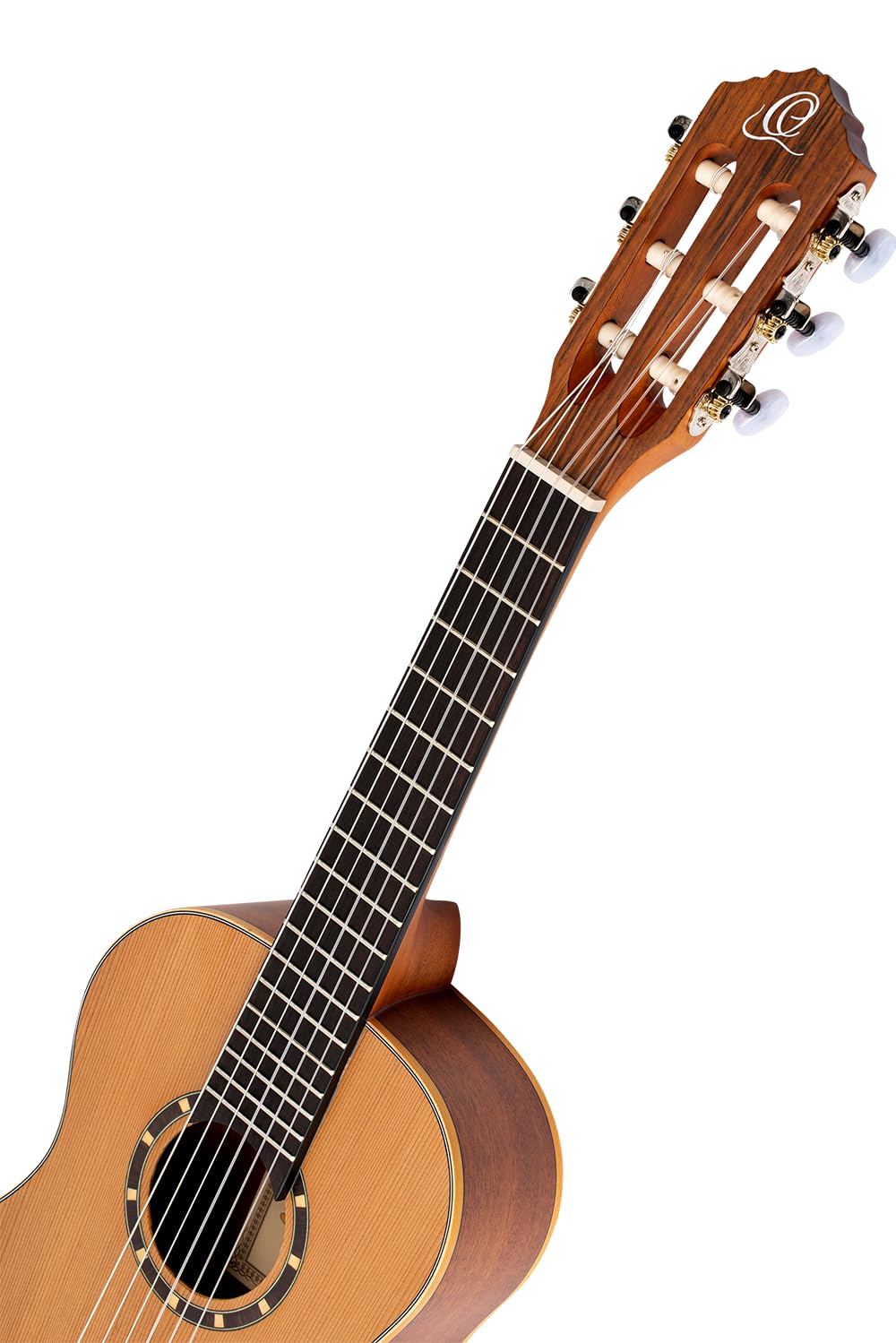 ortega-guitars-family-series-r122-1-4-chitarra-concerto-1-4-mogano-cedro-con-gig image 5