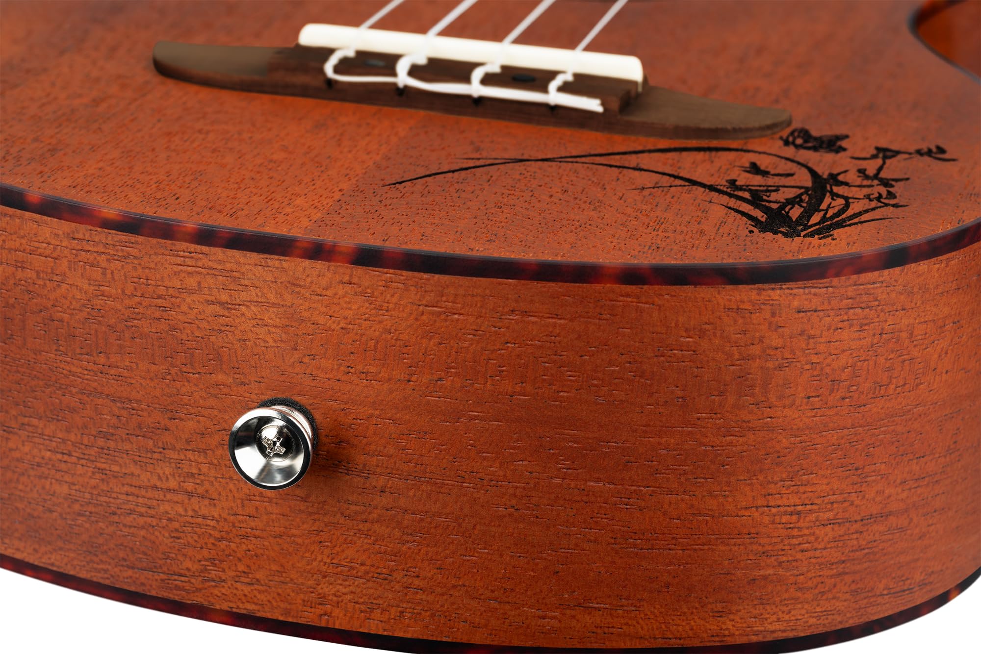 ortega-guitars-ru5mm-te-bonfire-series-ukulele-tenore-sapele image 7