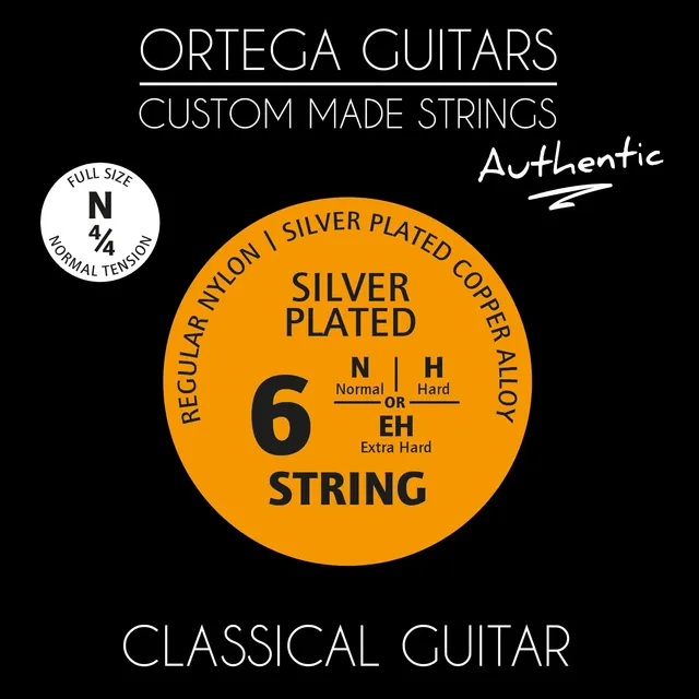 ortega-corde-in-nylon-per-chitarra-classica-toni-caldi-antiruggine image 1