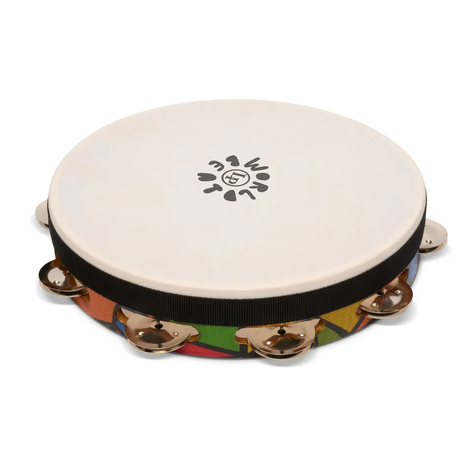 latin-percussion-tambourine-world-beat-10-pre-accordato image 1