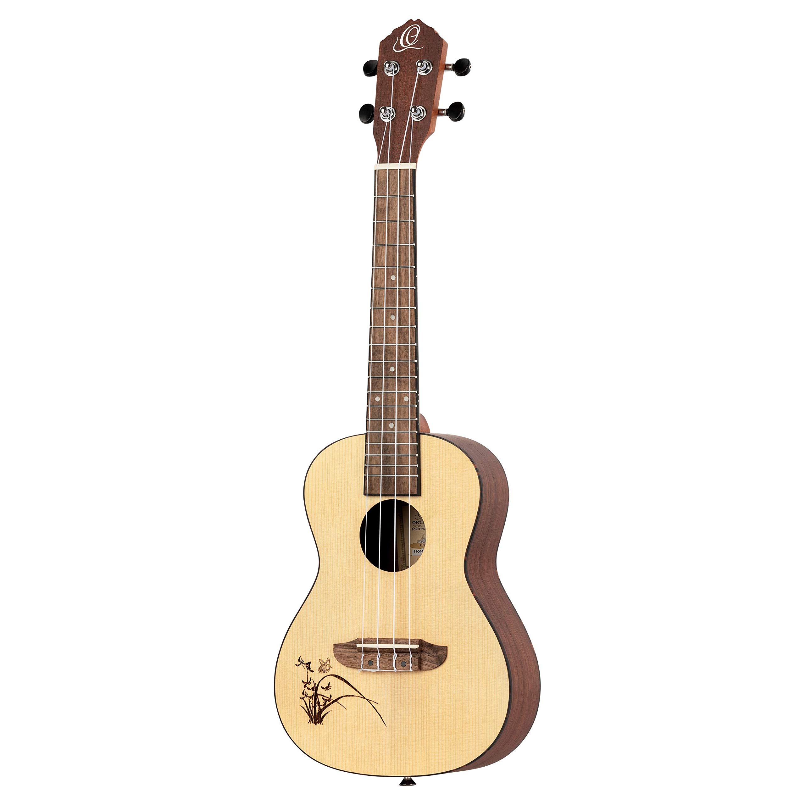 ortega-guitars-bonfire-series-ukulele-concerto-mancino-ru5l-abete-sapele-natural image 1