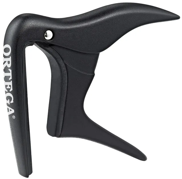 ortega-guitars-ocapocv-sbk-capotasto-classico-ricurvo-nero-lega-di-alluminio image 1