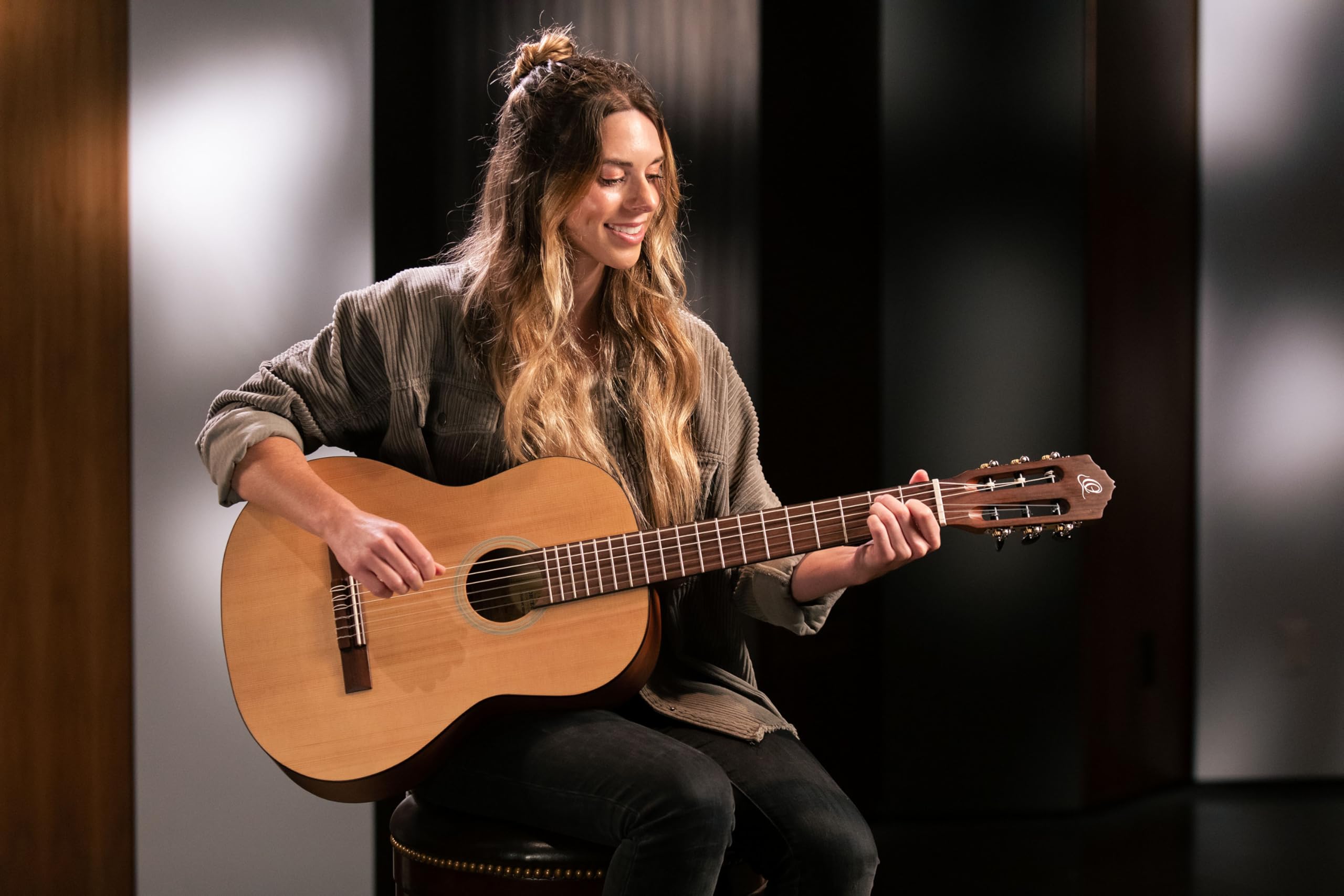 ortega-guitars-student-series-rst5m-chitarra-classica-4-4-naturale image 7