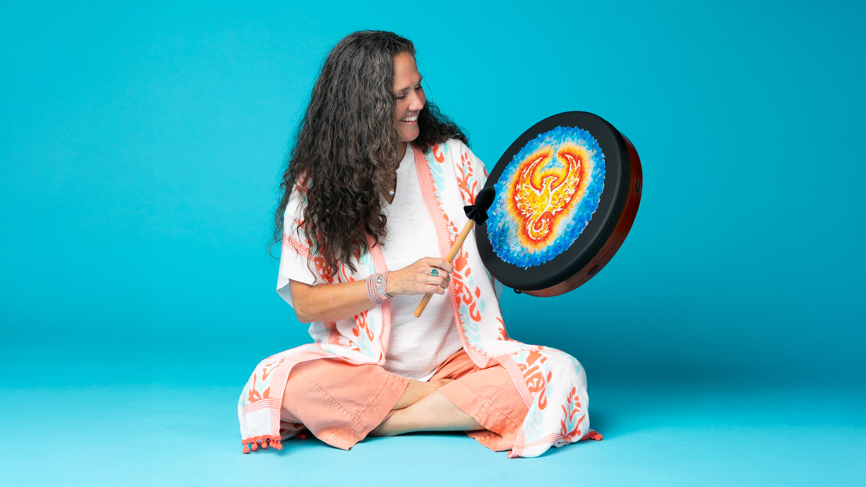 latin-percussion-sound-vibrations-shaman-drum-phoenix-16-pollici image 3