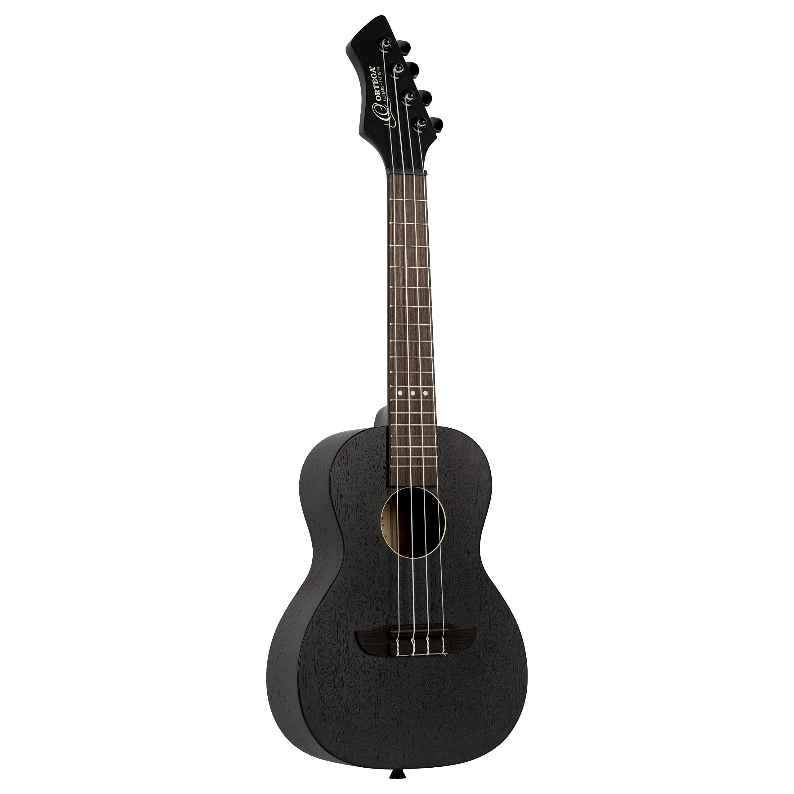 ortega-guitars-ruhz-sbk-ukulele-concerto-acustico-horizon-series-okoume-black image 1