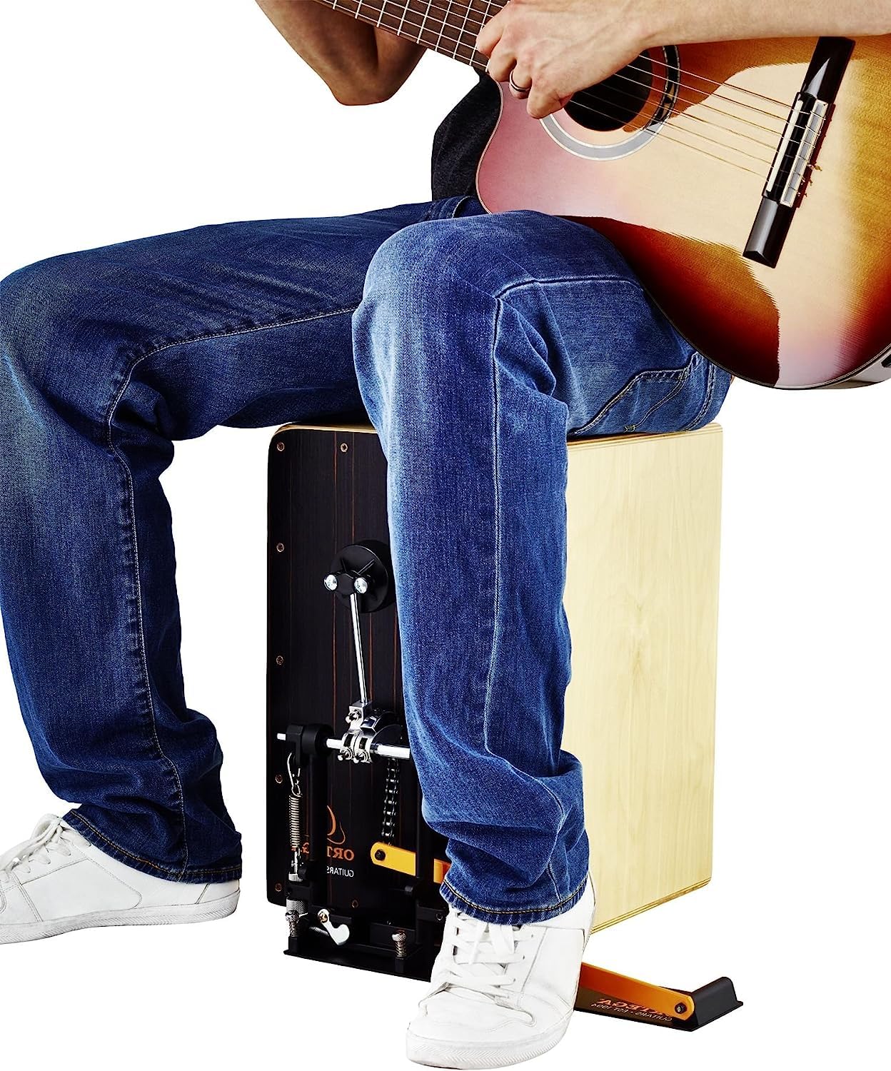 ortega-guitars-cajon-pedal-piede-sinistro-con-borsa-imbottita image 2