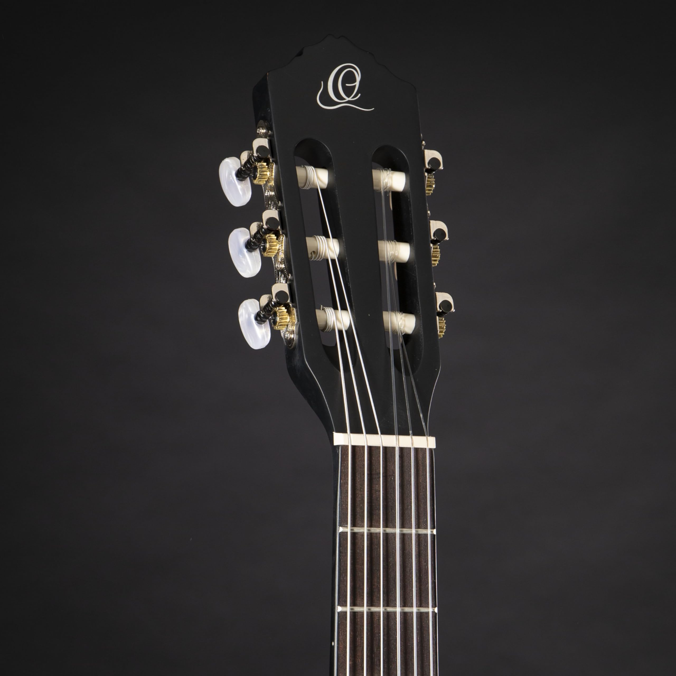 ortega-guitars-rce125sn-sbk-chitarra-classica-thinline-elettro-acustica-slim-nec image 4