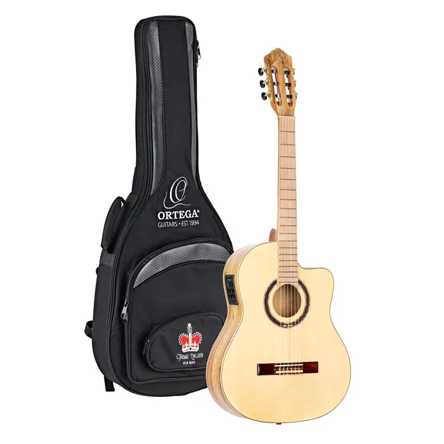 ortega-guitars-thomas-zwijsen-signature-chitarra-classica-6-corde-acero-con-cust image 1