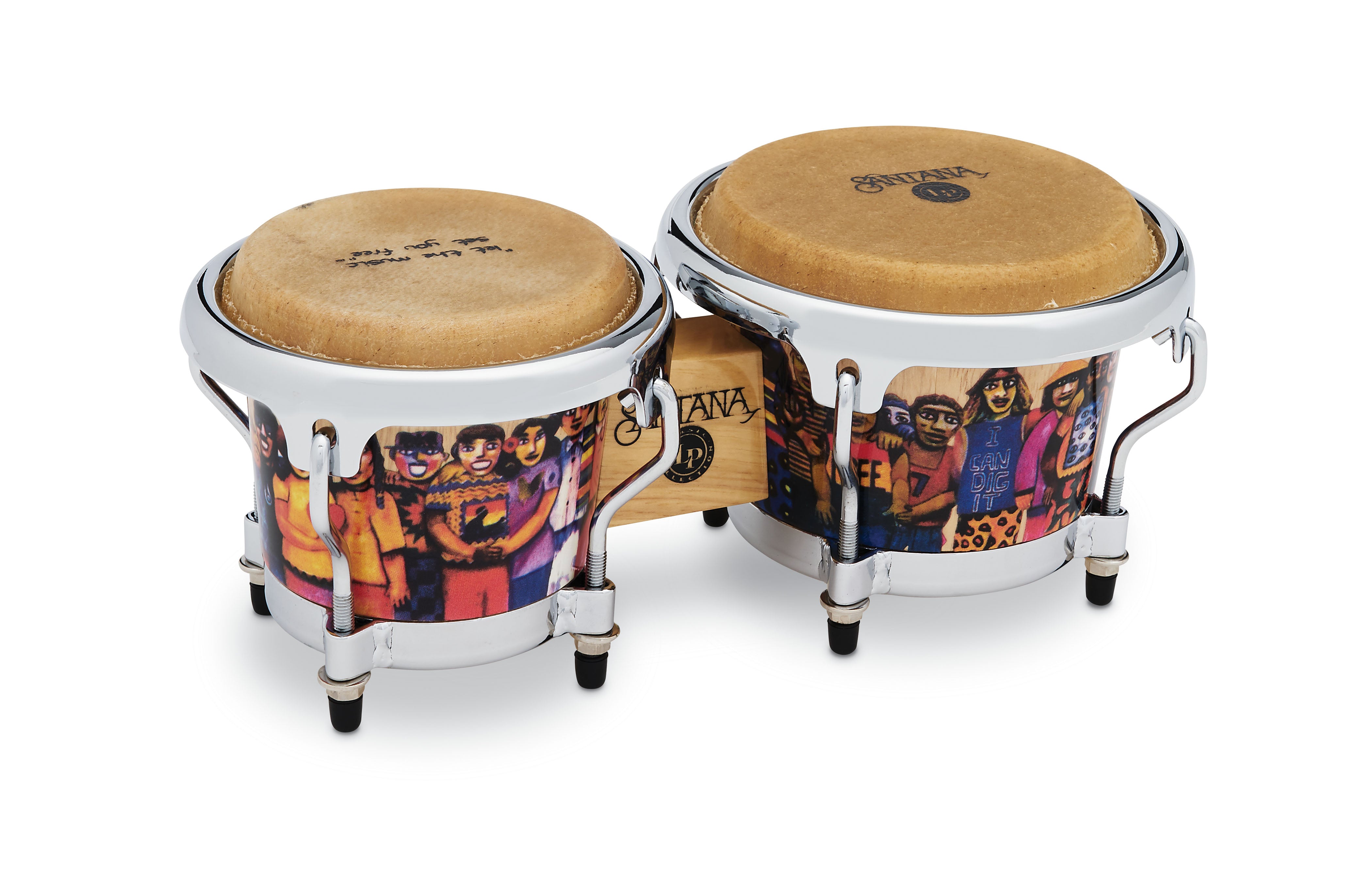 latin-percussion-santana-sacred-fire-mini-bongos image 1