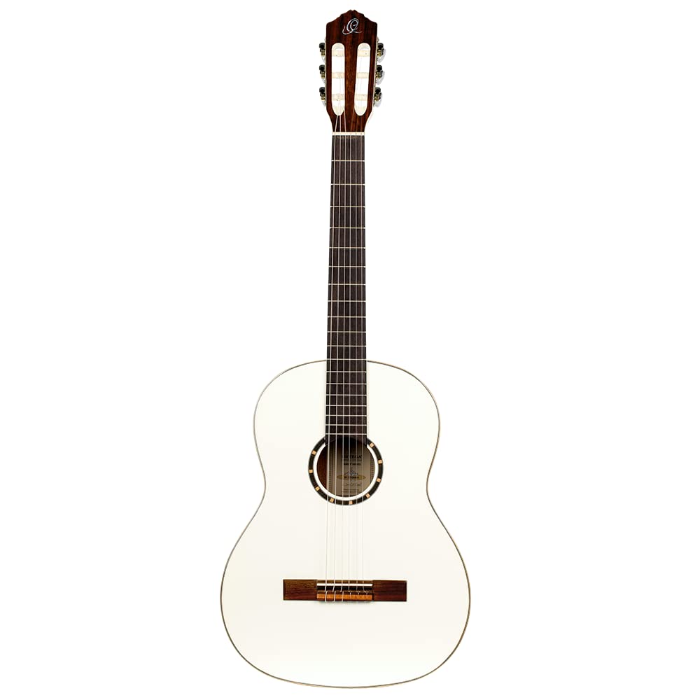 ortega-guitars-r121snwh-family-series-chitarra-classica-concerto-bianca image 2