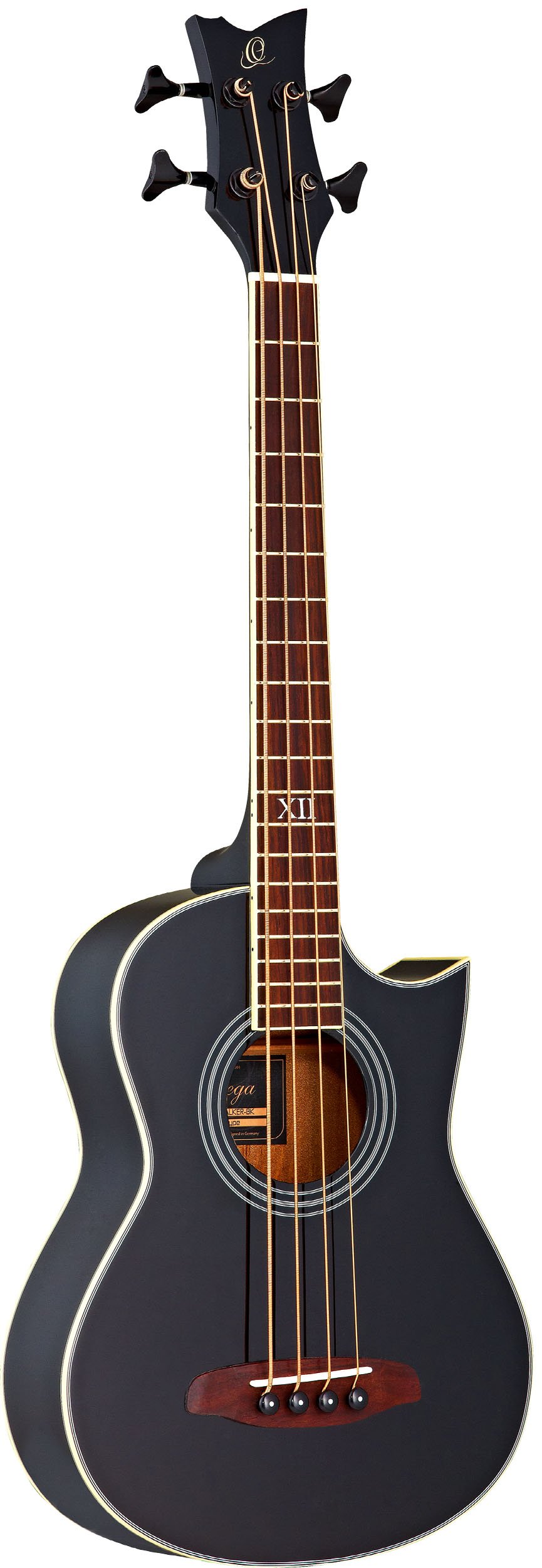 ortega-guitars-d-walker-bk-basso-acustico-short-scale-nero image 4
