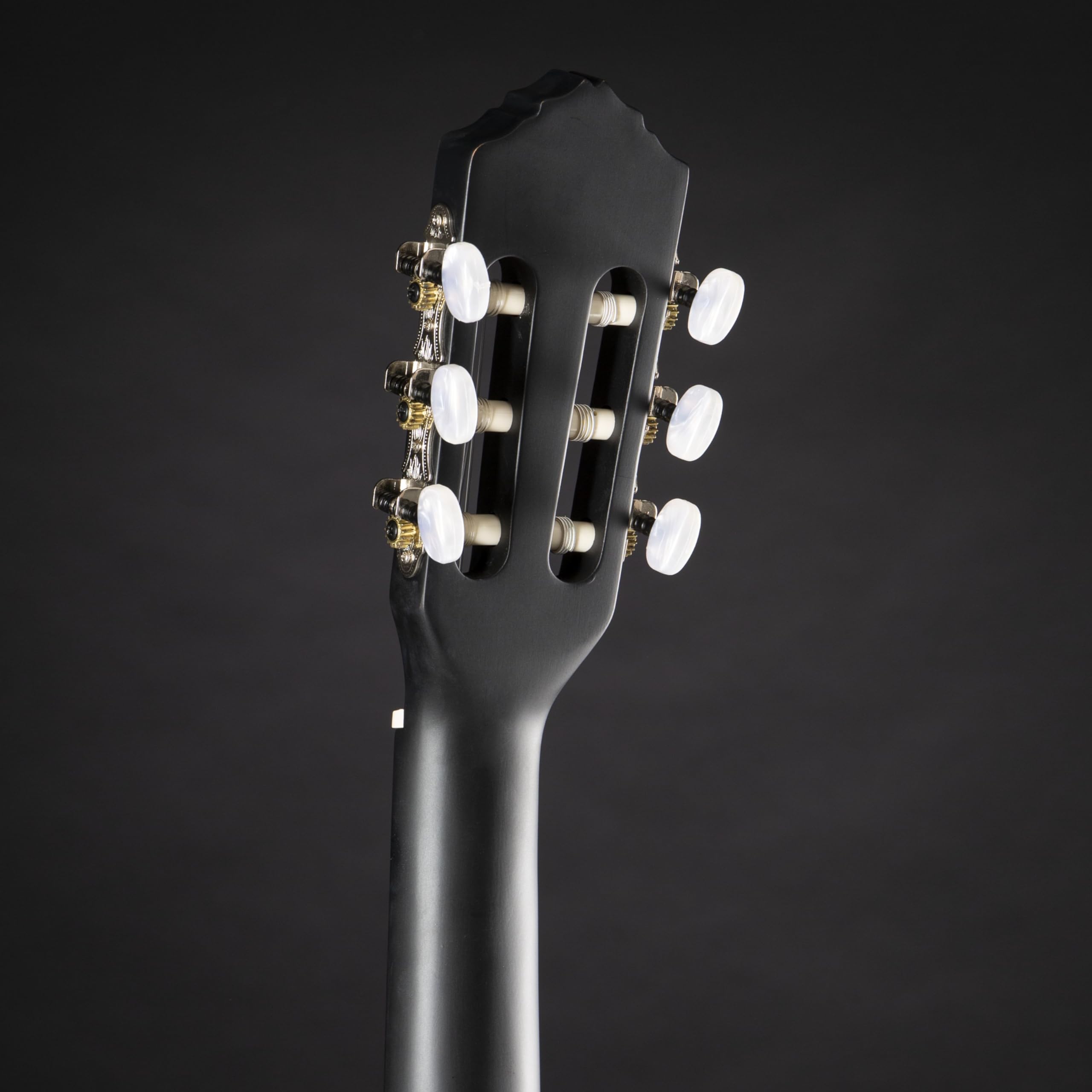 ortega-guitars-rce125sn-sbk-chitarra-classica-thinline-elettro-acustica-slim-nec image 5